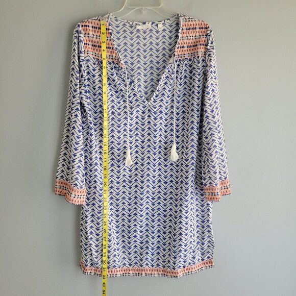 Soft Joie Daria Geo-Print Coverup Tunic Dress - Picture 11 of 14